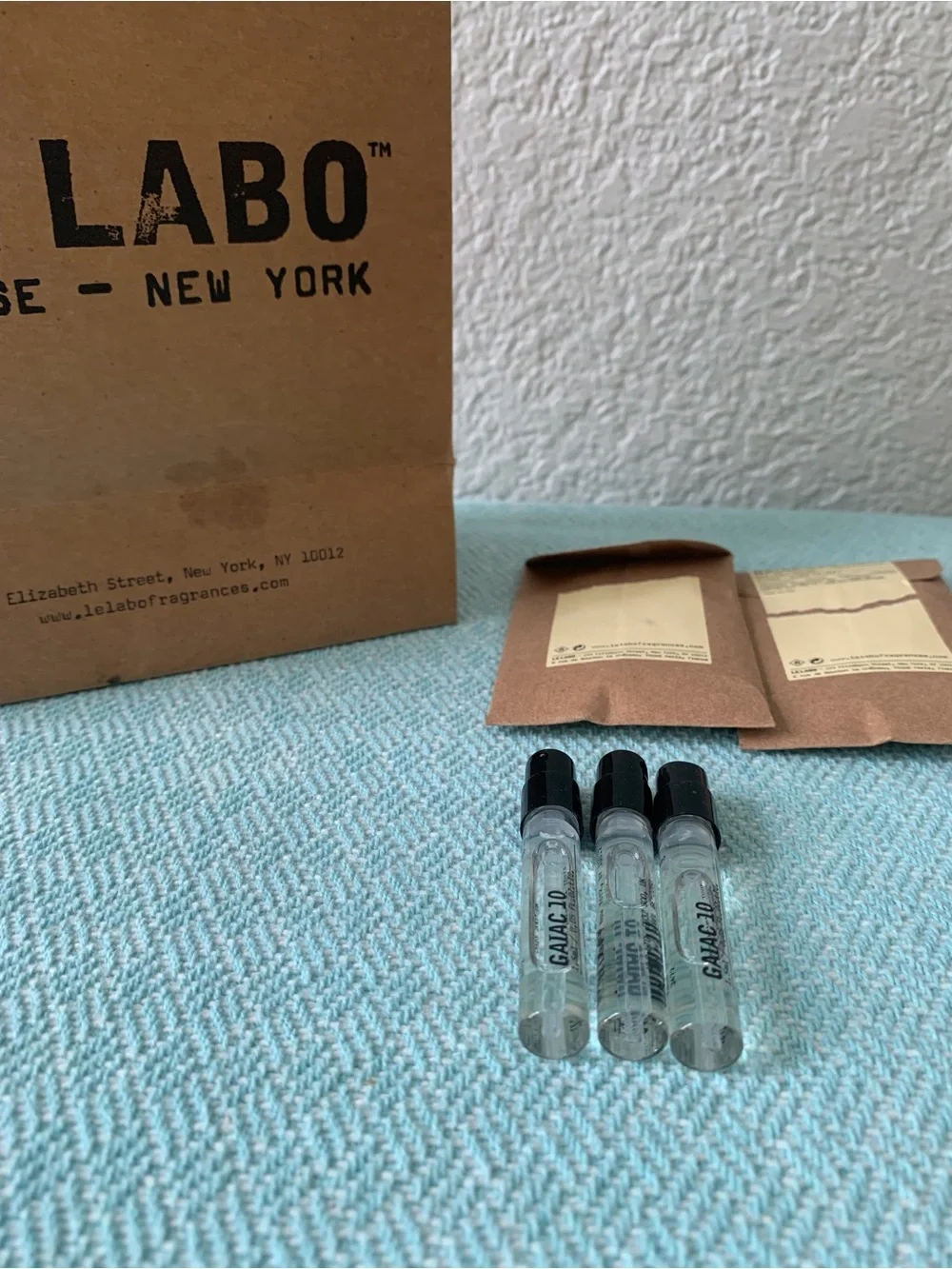 Le Labo Limited Edition Gaiac 10 Sample Vials x 3